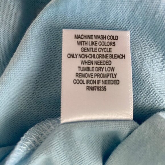 Tackle & Tides Short Sleeve Light Blue Tee Shirt Men's Large NEW NWOT - Picture 7 of 7